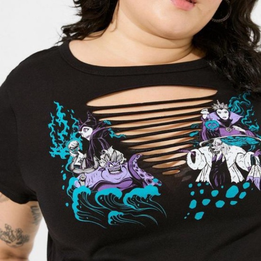 Disney Villains Classic Fit Slash Top